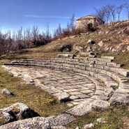 Iuvanum archeological site in Chieti province of Abruzzo